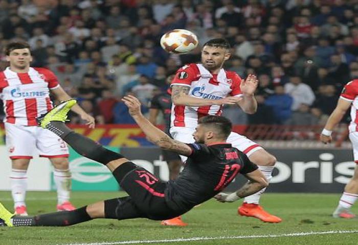 Arsenal Kalahkan Red Star Belgrade 1-0 di Liga Europa